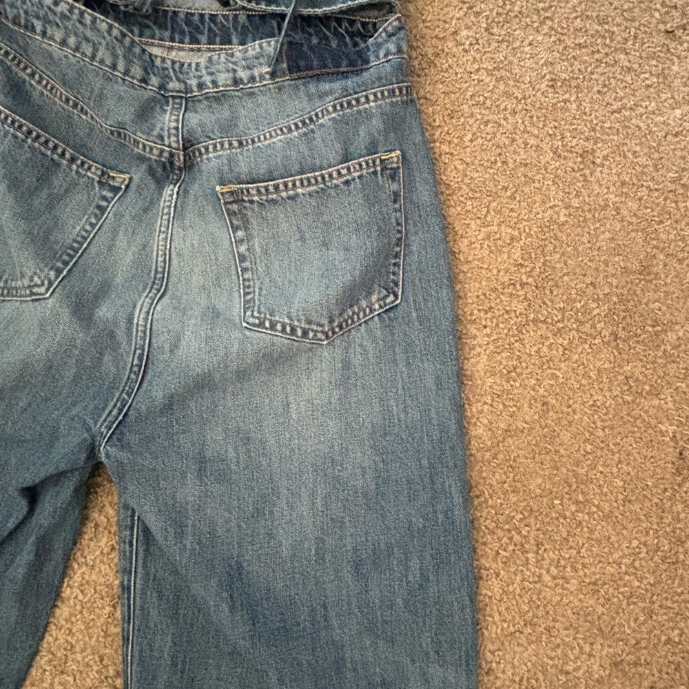 Denim Halter Jumpsuit - Picture 9 of 9